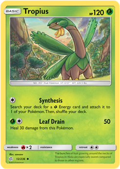 Tropius 12/236