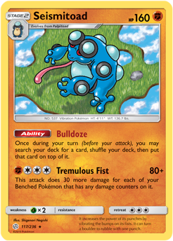 Seismitoad 117/236