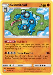 Seismitoad 117/236