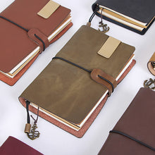 Load image into Gallery viewer, Vintage Leather Traveler&#39;s Journal