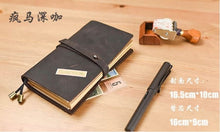 Load image into Gallery viewer, Leather Bound Vintage Travel Journal