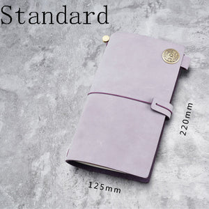 Suede Notebook Diary