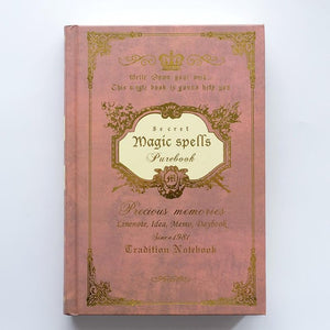 Hardcover Magic Spell-book Journal Diary