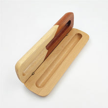 Load image into Gallery viewer, Elegant two-colored Wooden Pen with matching Box