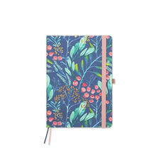 Load image into Gallery viewer, Floral Pattern Dotted Hard Cover Bullet Journalists