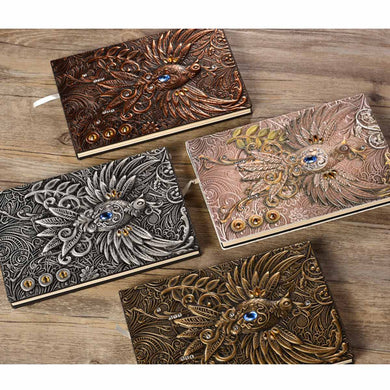 Embossed Phoenix Diary