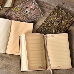 Embossed Phoenix Diary