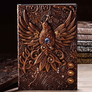 Embossed Phoenix Diary