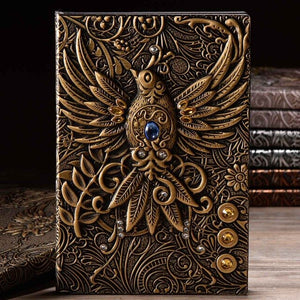 Embossed Phoenix Diary